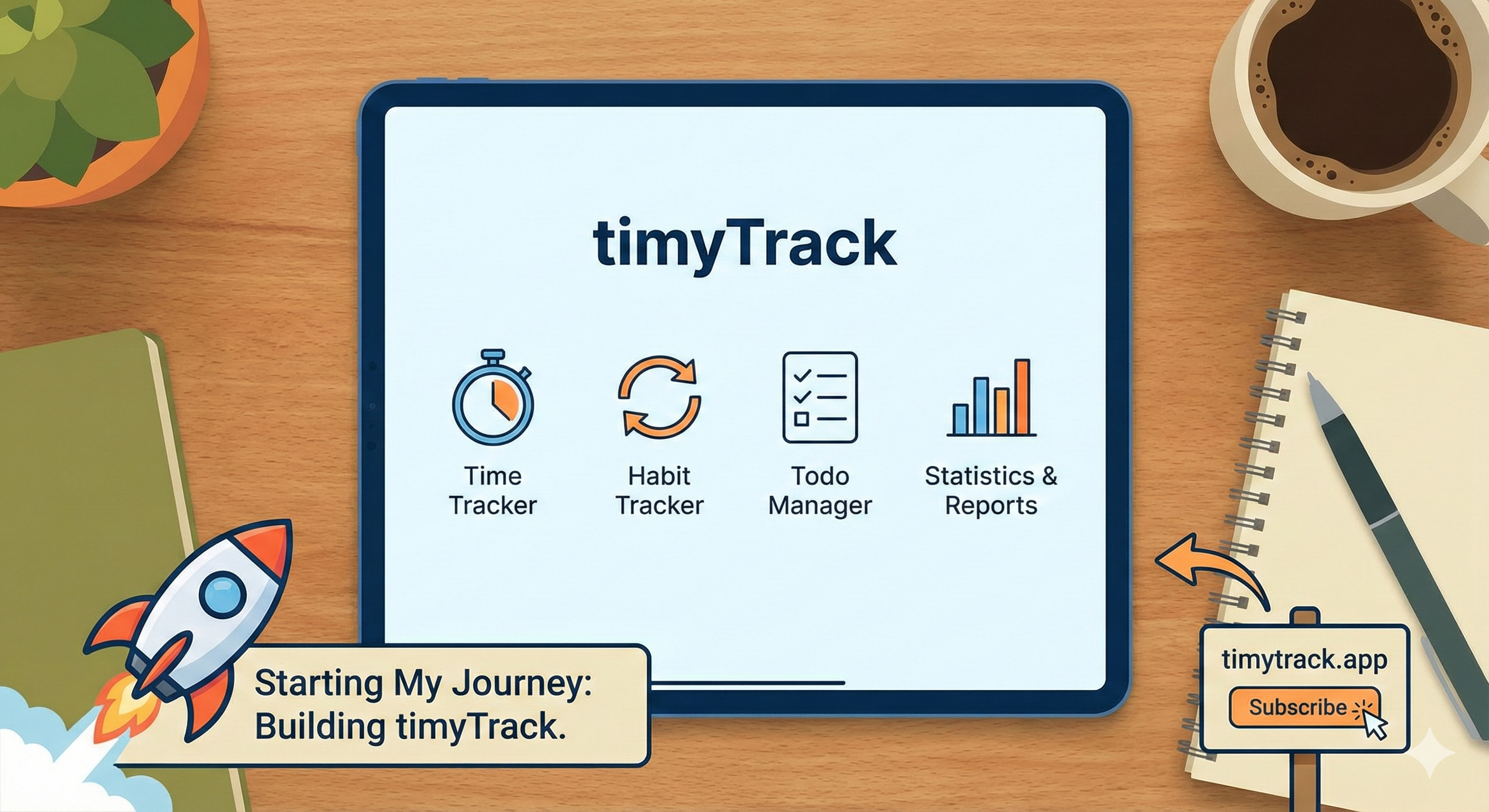 Coding setup on a laptop